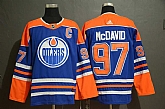Oilers 97 Connor McDavid Royal Adidas Jersey,baseball caps,new era cap wholesale,wholesale hats
